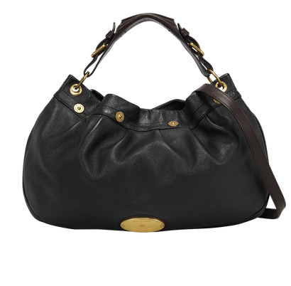 Mitzy Hobo, &pound;250, Handbags, Black, Leather, Front view